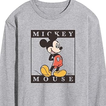 Disney - Mickey Mouse - All Smiles - Men's Long Sleeve T-Shirt